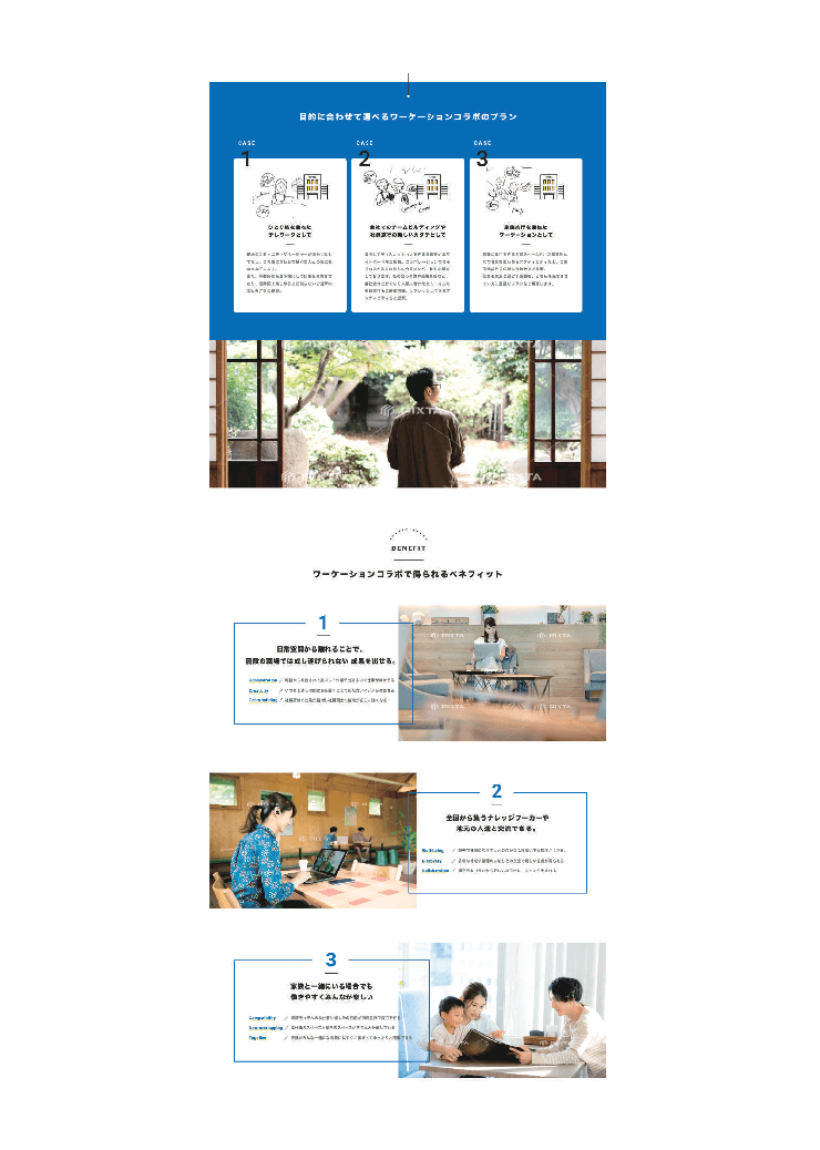 ワーケーション施設の企画運営代行（コワーキングスペース・シェアオフィス）