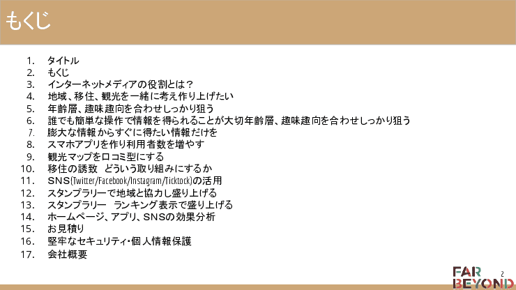 移住者と観光客の誘致　インターネットメディアの制作