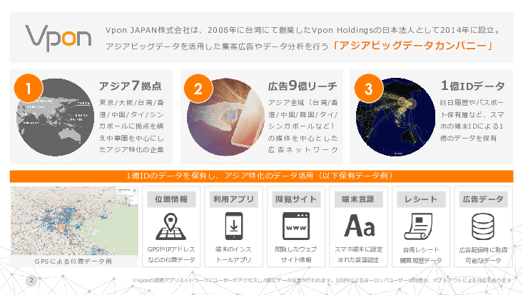 アジアビッグデータカンパニーVpon