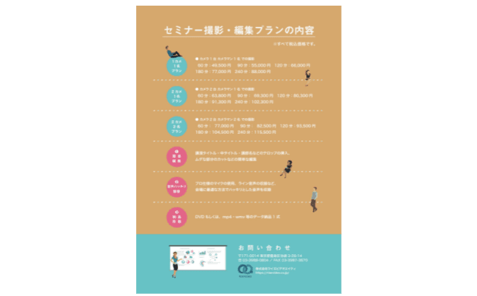 貴重な講義を映像化！「セミナーの撮影・編集」