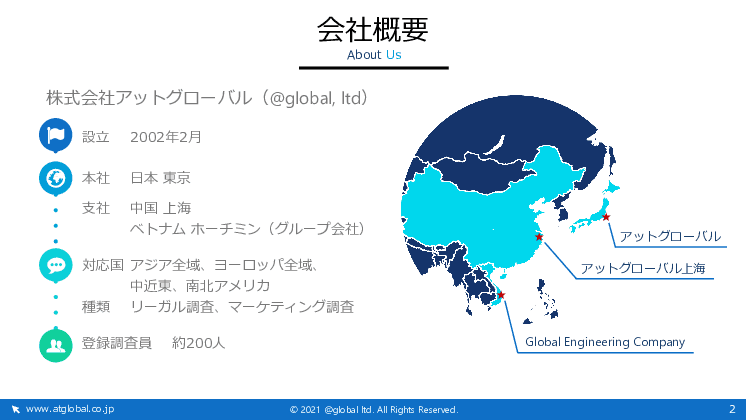 海外リサーチサービスのご案内