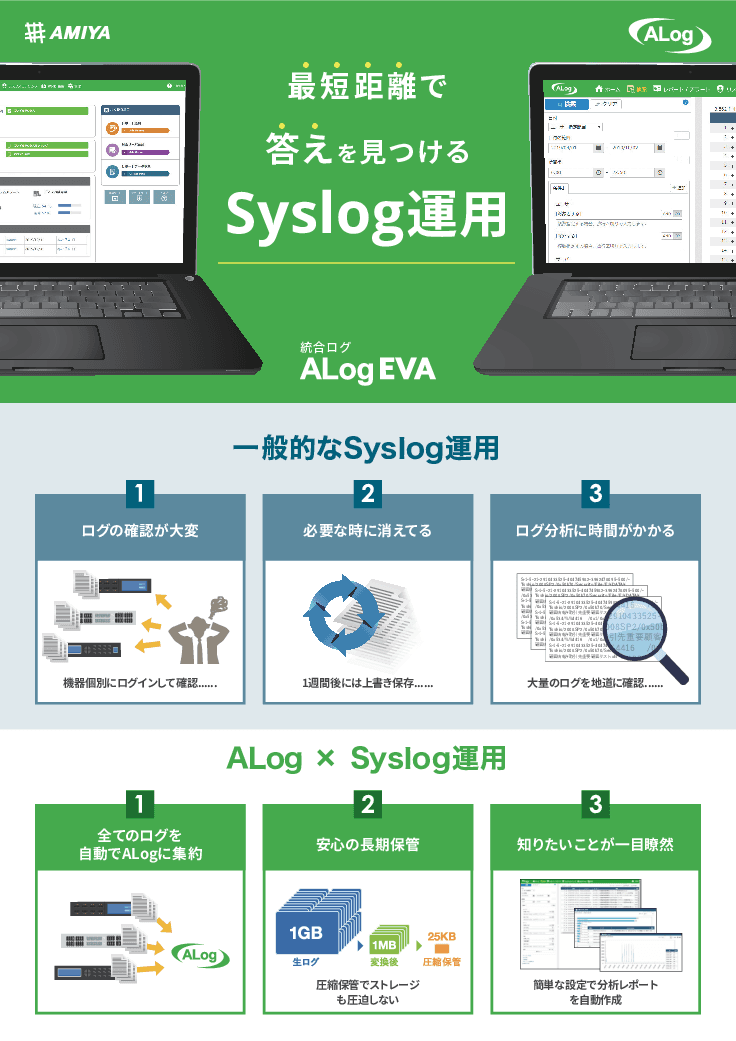 統合ログ「ALog EVA」