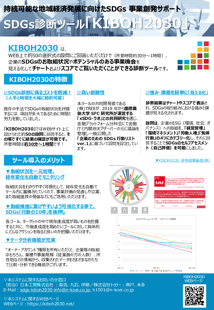 地域企業のサステナビリティ推進加速化に向けたSDGs登録認証制度の構築・運用をバックアップ！