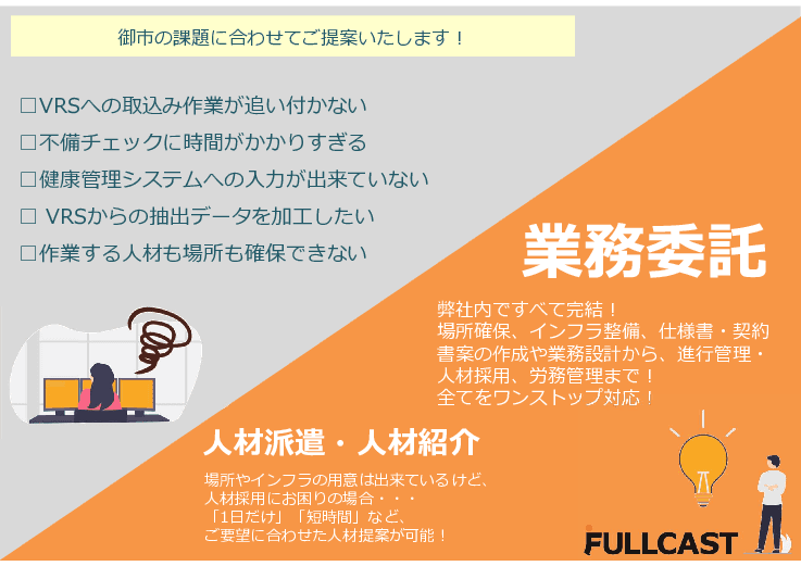 【新型コロナワクチン接種】予診票のチェック・データ処理