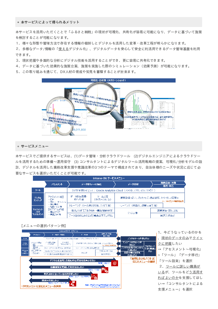 ⾃治体DX推進サービス