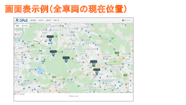 G-Pos社用車管理