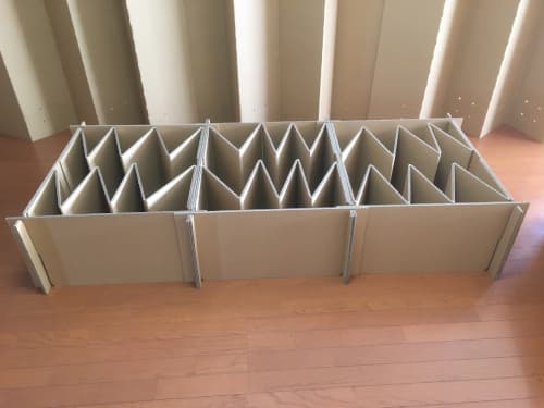 ダンボールベッド「楽床(らくしょう)」