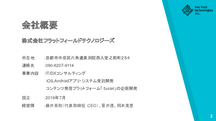 位置情報を使ったコンテンツ発信プラットフォーム「 burari 」