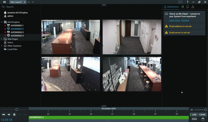 ビデオマネジメントシステム「Nx Witness」
