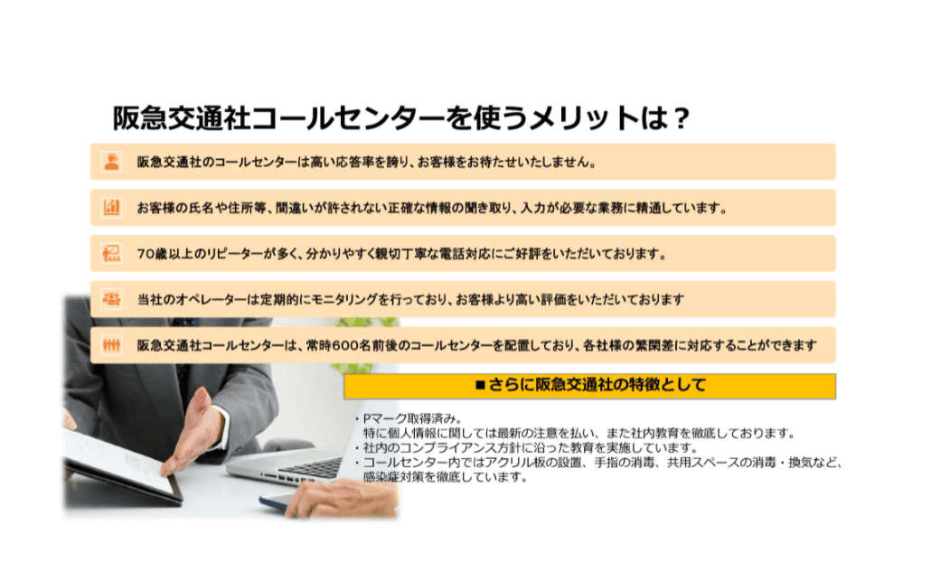 各種業務請負、 コールセンターサービス