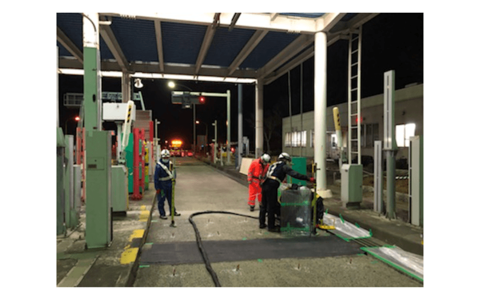 【インフラ長寿命化】道路の陥没対策。硬化が早く短工期！