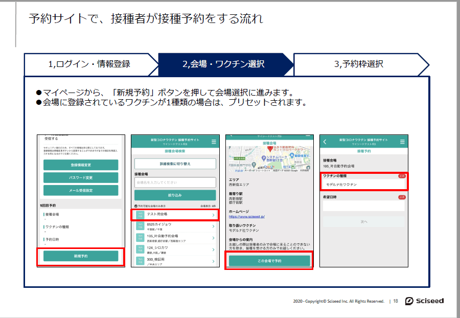 自治体向け「コロナワクチン接種予約管理システム」