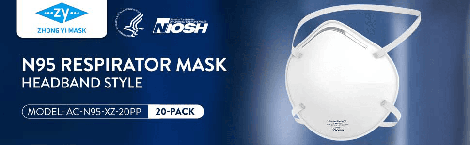 米国NIOSH 認定 N95 規格(認証番号：TC-84A-7877)