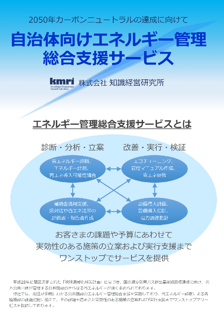 エネルギー管理総合支援サービス