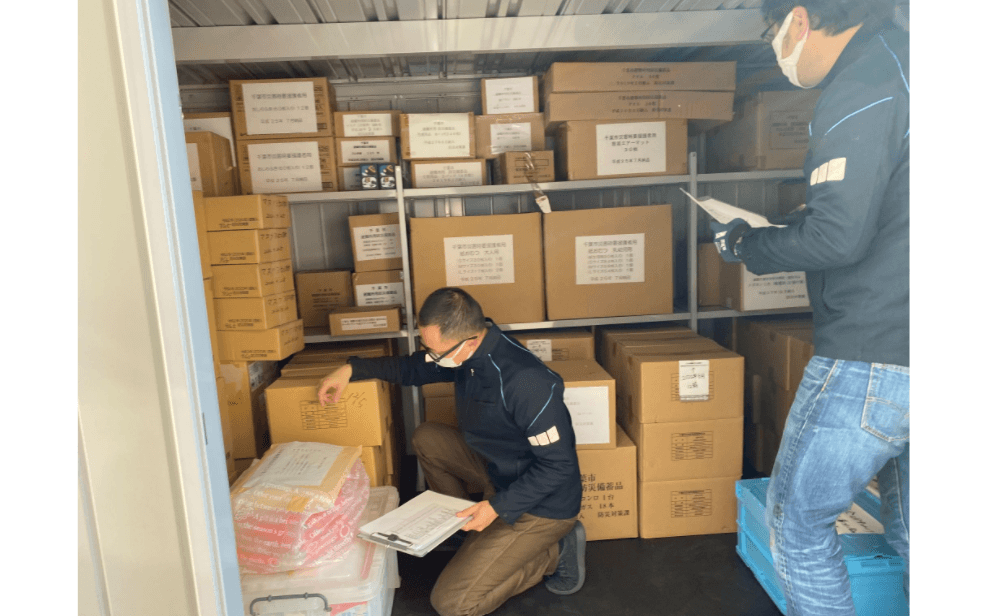 防災備蓄品の管理委託（棚卸・点検・入替など）