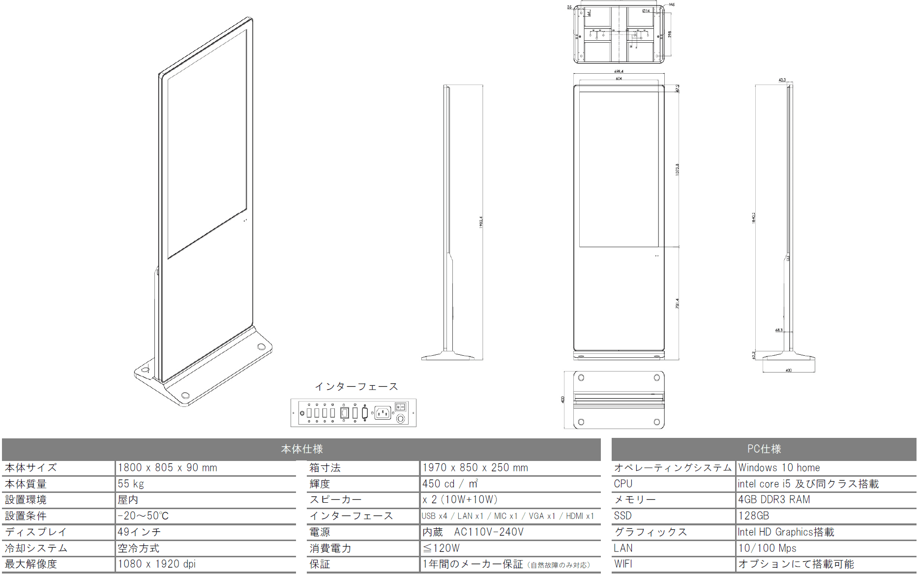 インタラクティブ・デジタルサイネージ「Linkana」