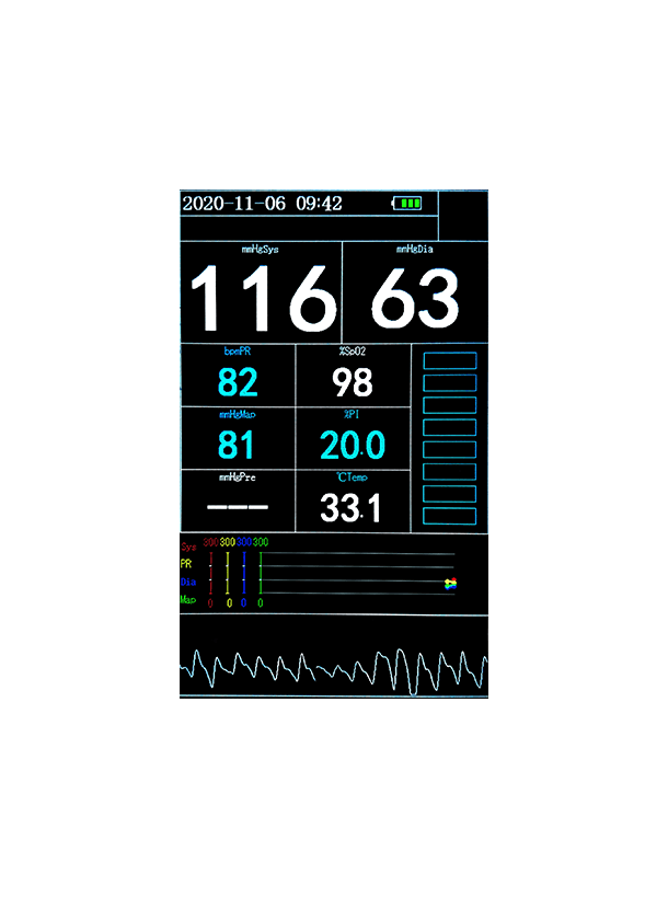 動物用多目的モニター「BSマルチパラメーターモニター」