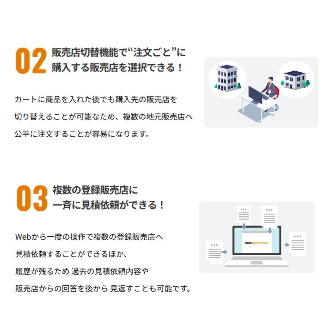 【WEB・FAX対応】全国770以上の自治体が利用する調達支援サービス