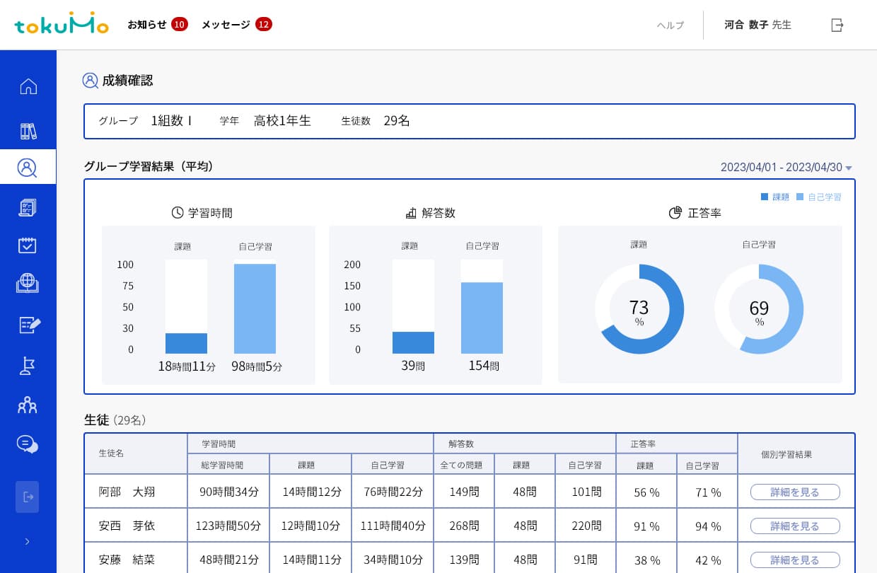 【高等学校向け】AI搭載 7教科ICT教材「tokuMo（トクモ）」