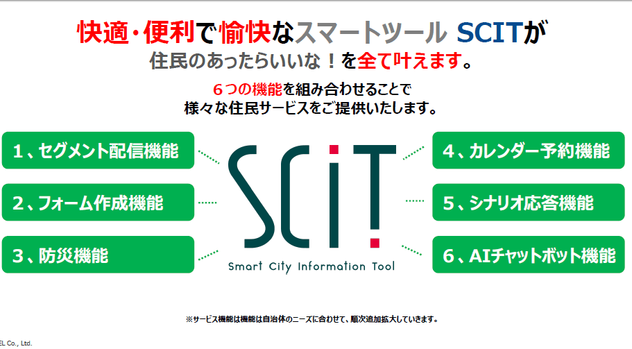 スマートシティを応援するスマートツール スキットが貴方の街を快適・便利で愉快な街にします！