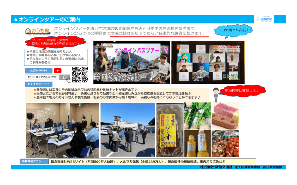 オンラインツアー「おうち旅」