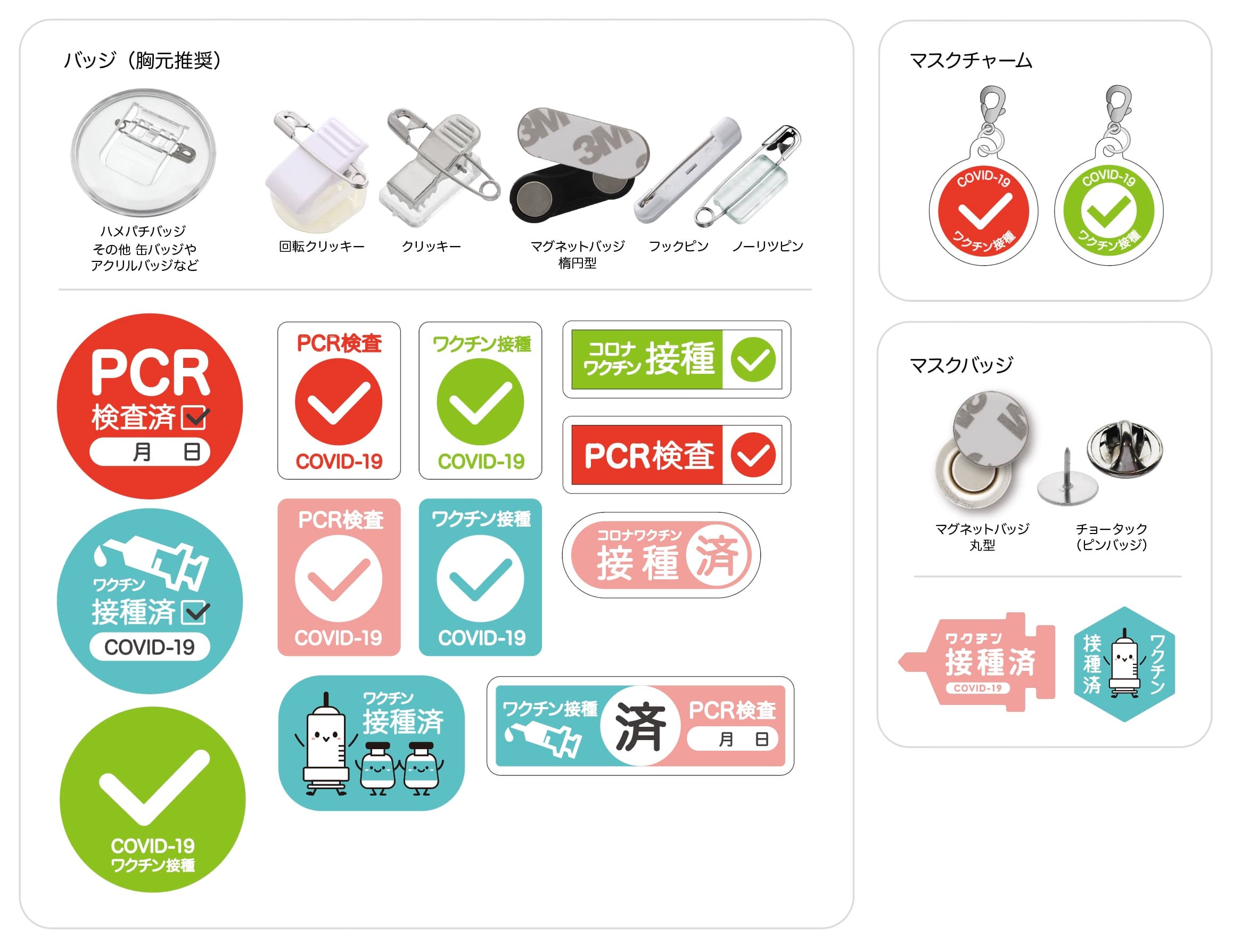 ワクチン接種済みバッチ