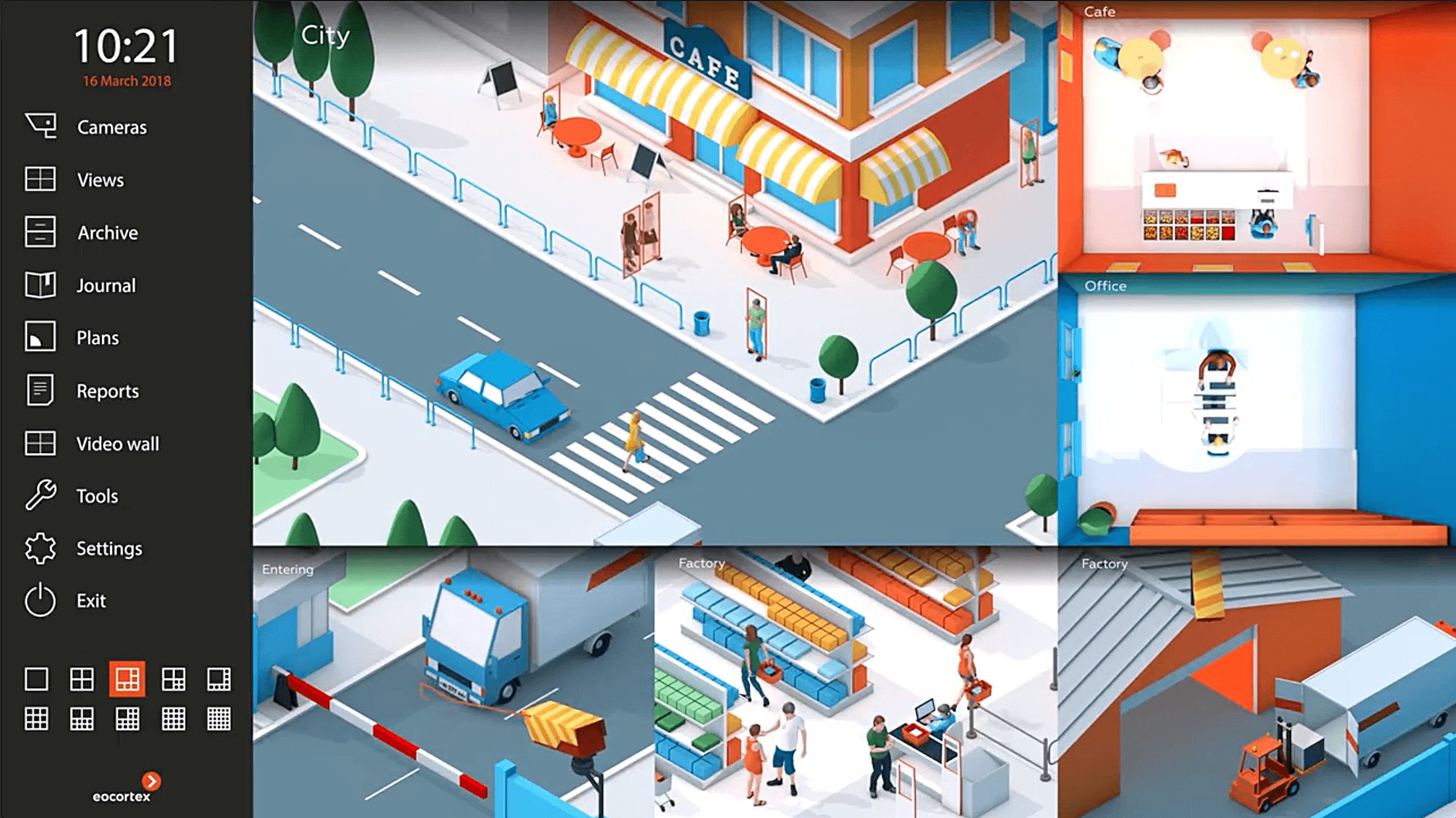 Webカメラ映像をAIでスマート解析「eocortex」