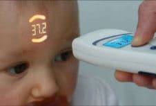 非接触投影式体温計「BS サーモフォーカス」6400