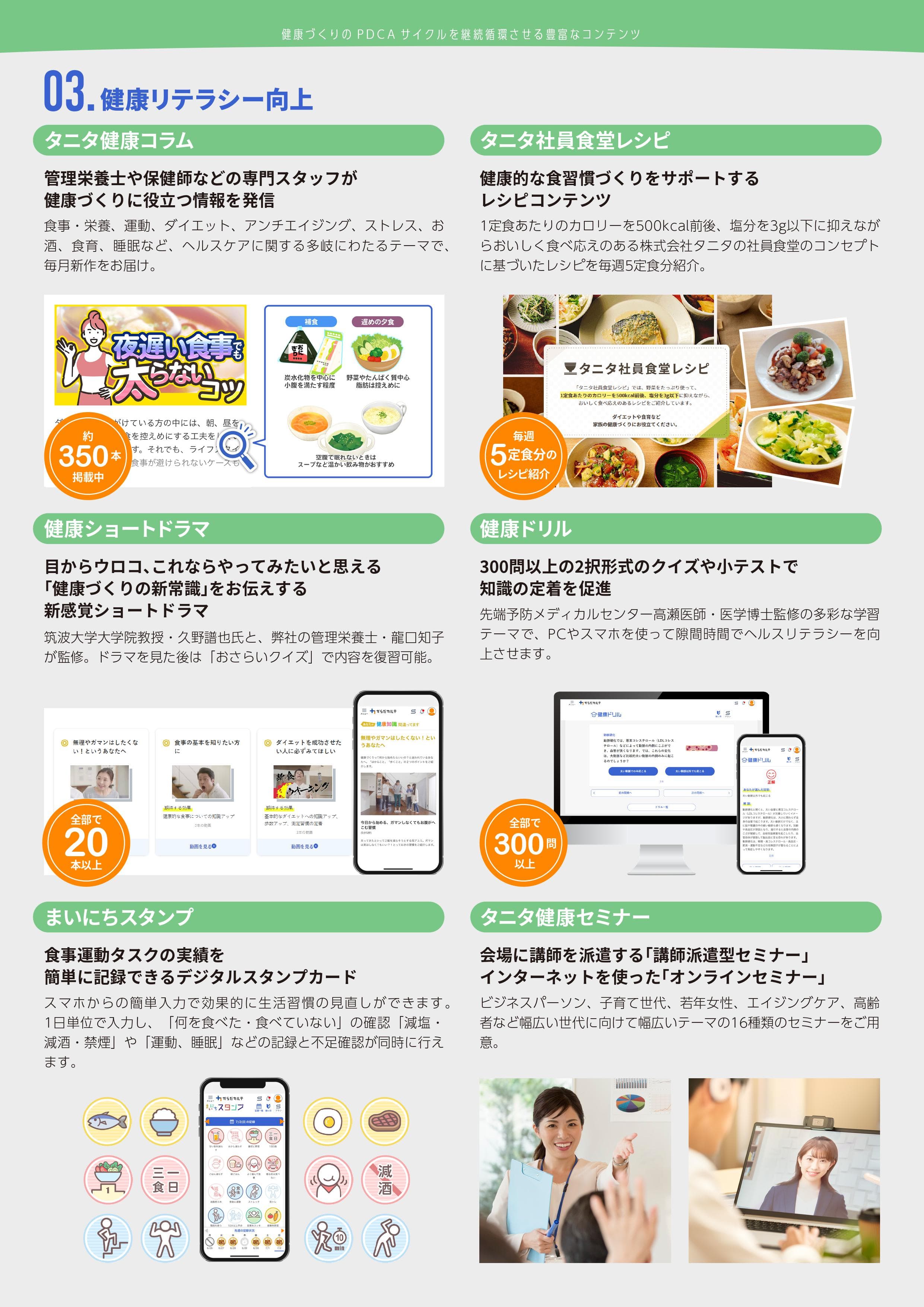 楽しくお得に、住民へ健康習慣を根付かせる「タニタ健康プログラム」