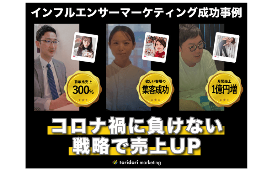 インフルエンサーとのマッチングプラットフォーム「トリドリマーケティング」