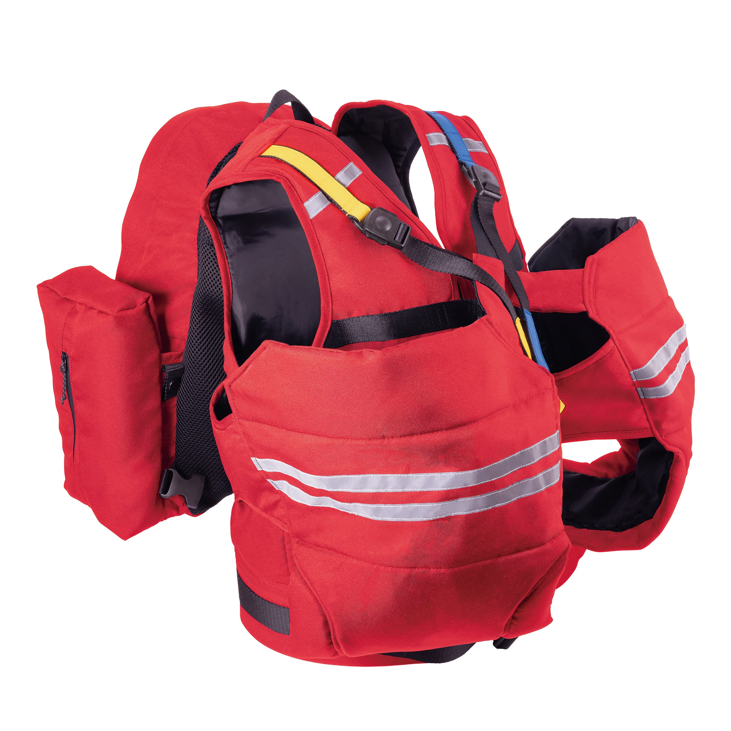 【自治体導入実績あり】リュックになる避難用抱っこひも（2人用）