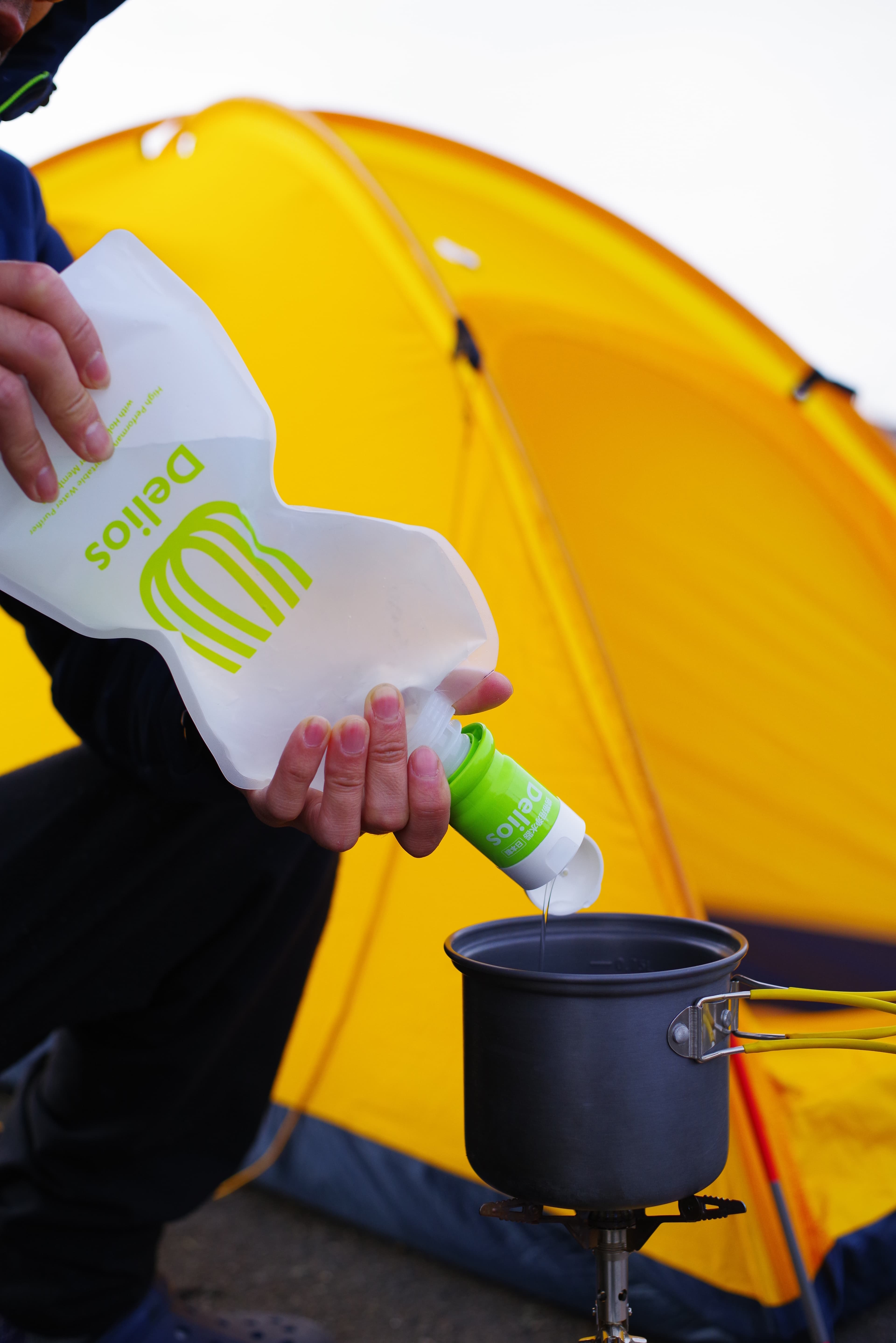 携帯浄水器Delios＆Water Pack（デリオス＆ウォーターパック）