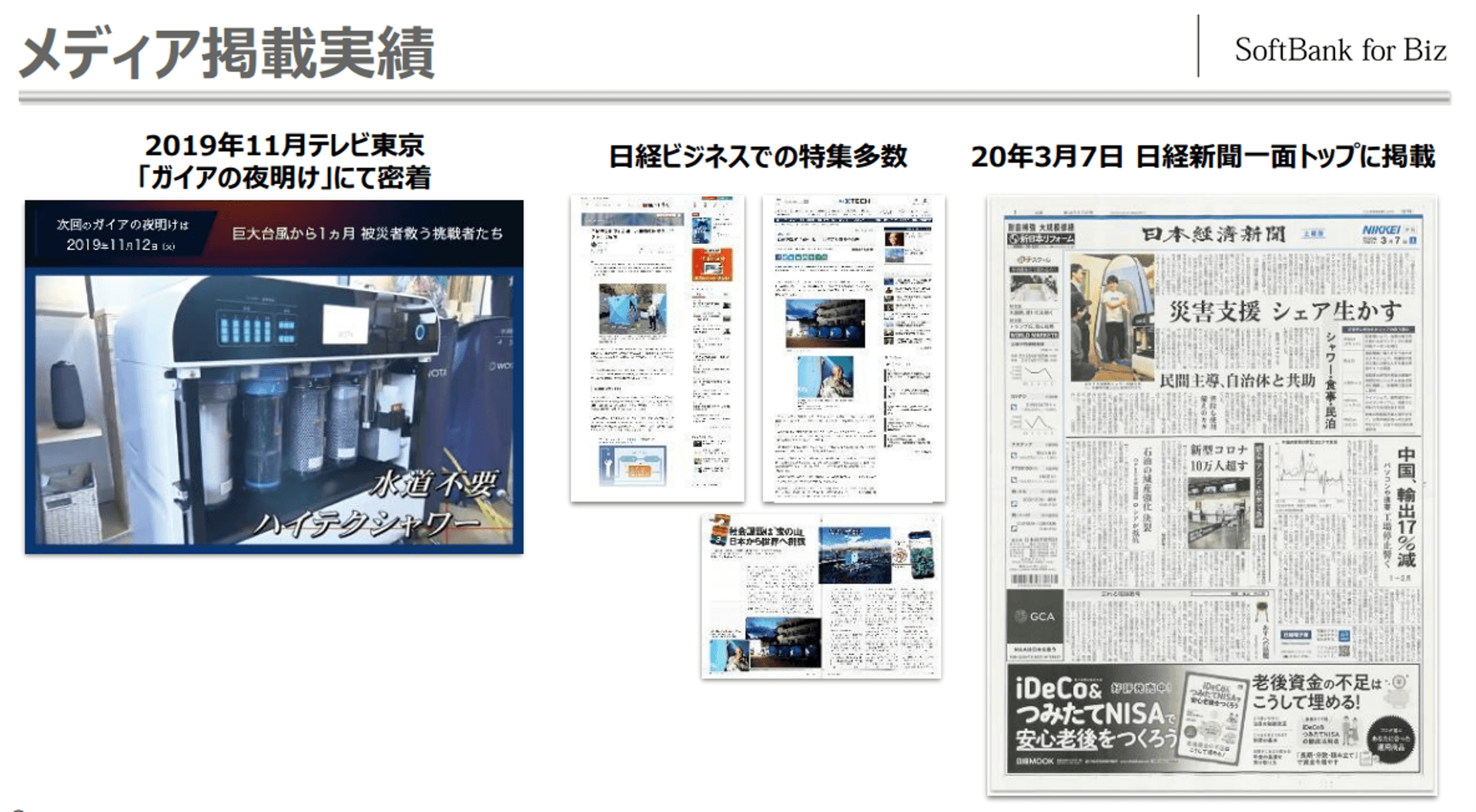 水再生プラント「WOTA BOX」