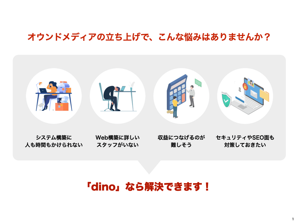 【自治体オウンドメディアの立ち上げと運営をサポート】コンテンツマーケティングスイート「dino」