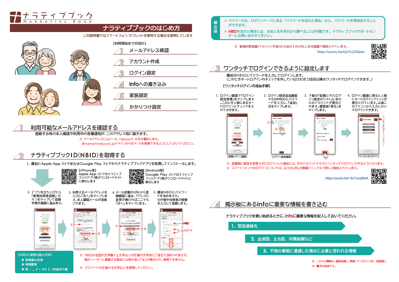 本人の想いをつなぐ!地域包括ケアを支える情報ストック共有システム「ナラティブブック」