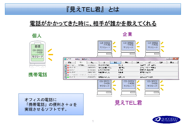 見えTEL君