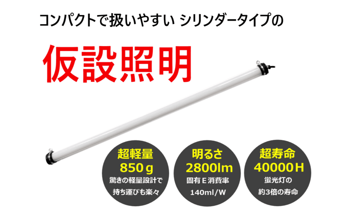 全方位型LED投光器「トライト360」