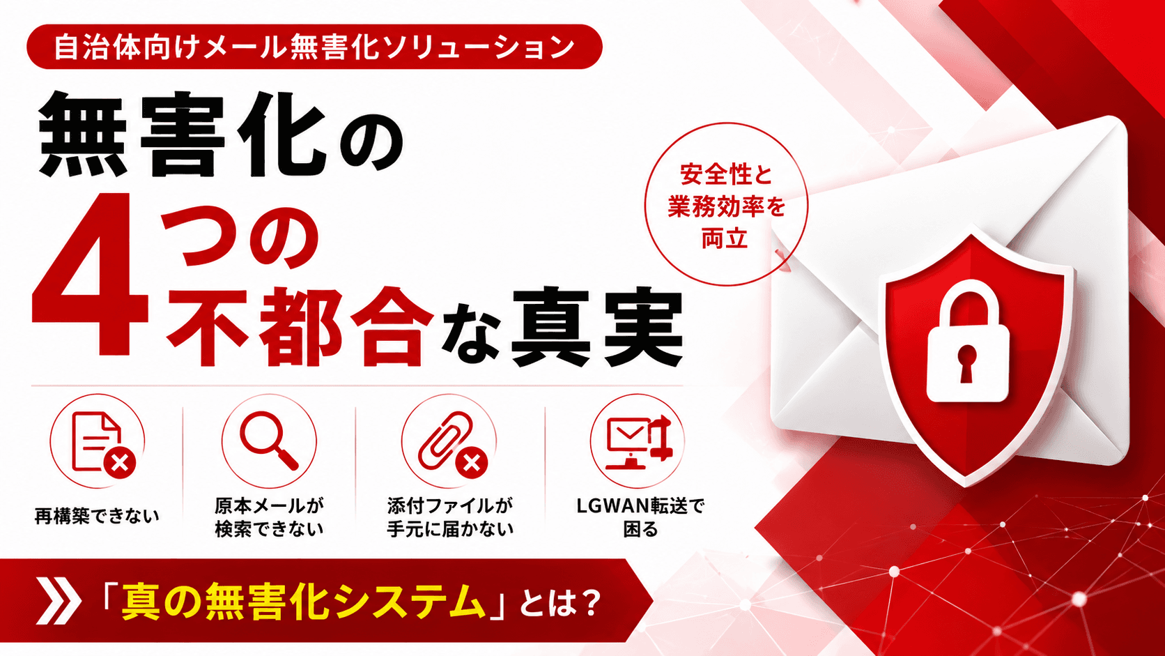 無害化にある「4つの不都合な真実」