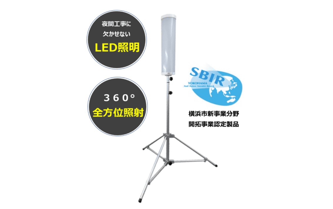 全方位型LED投光器「トライト360」