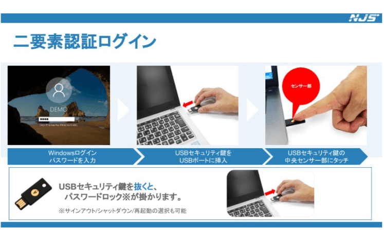 Windowsパソコンのログインを「簡単・安心・安全」に、二要素認証で保護します!
